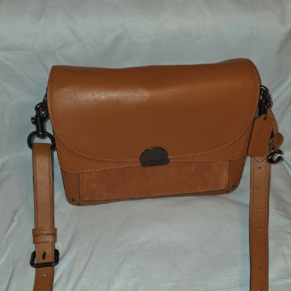 Coach Red Interior Crossbody Bag